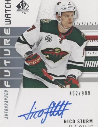 2019-20 SP Authentic - Nico Sturm #166
