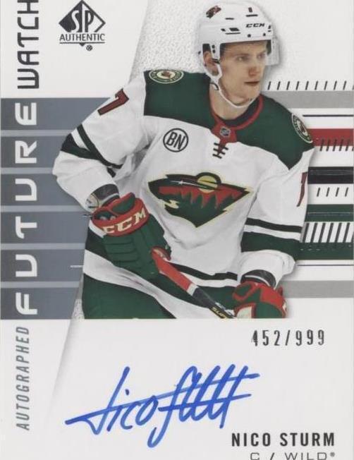 2019-20 SP Authentic - Nico Sturm #166