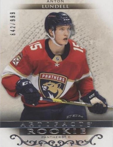 2021-22 Upper Deck Artifacts - Anton Lundell #RED193