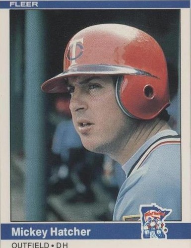 1984 Fleer - Mickey Hatcher #566