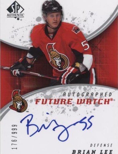 2008-09 SP Authentic - Brian Lee #236