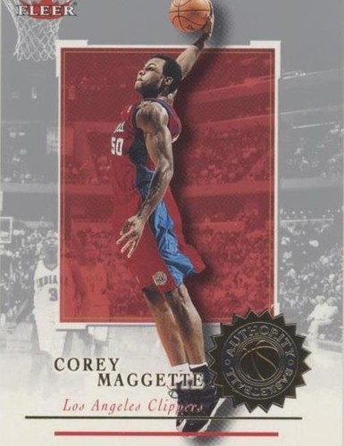 2000-01 Fleer Authority - Corey Maggette #77