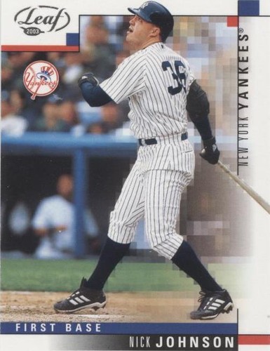 2003 Leaf - Nick Johnson #74