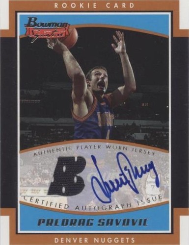 2002-03 Bowman Signature - Predrag Savovic #SE-PSA