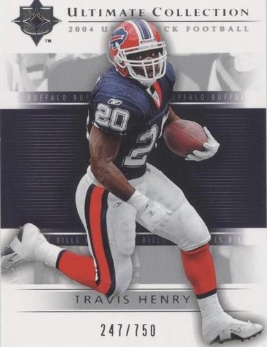 2004 Upper Deck Ultimate Collection Travis Henry #8