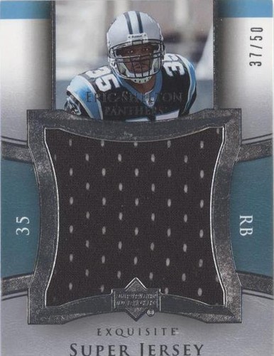 2005 Upper Deck Exquisite Collection Eric Shelton #SJ-ES