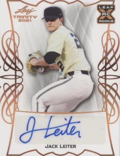 2021 Leaf Trinity - Jack Leiter #BA-JL1
