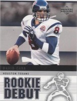 2005 Upper Deck Rookie Debut David Carr #38