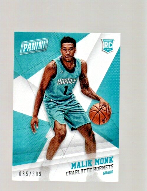 サンキュー ミスター モンク 2017 Panini Black Friday Rookies /399 Malik Monk #61 Rookie