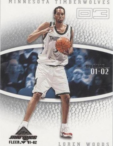 2001-02 Fleer Marquee - Loren Woods/Brendan Haywood #125