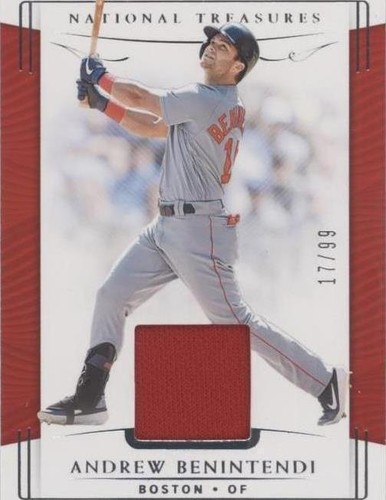 2019 Panini National Treasures - Andrew Benintendi #167