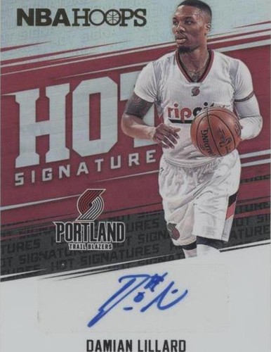 2017-18 Panini NBA Hoops - Damian Lillard #HS-DL