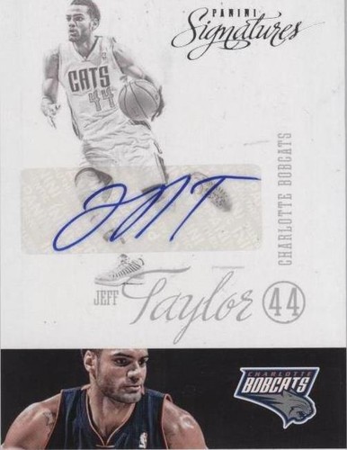 2012-13 Panini Signatures - Jeff Taylor #32