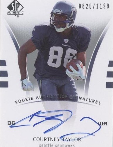 2007 SP Authentic Courtney Taylor #207