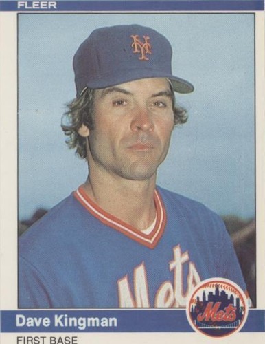 1984 Fleer - Dave Kingman #590