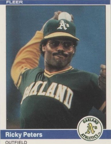 1984 Fleer - Rick Peters #458