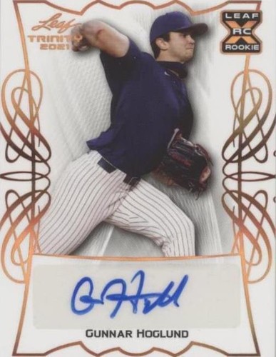 2021 Leaf Trinity - Gunnar Hoglund #BA-GH1