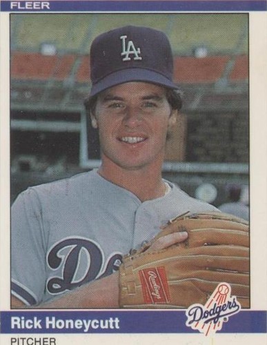 1984 Fleer - Rick Honeycutt #101