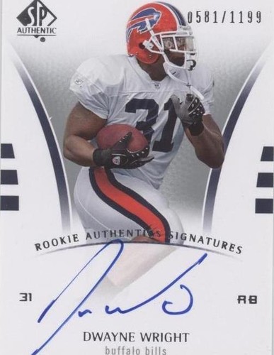 2007 SP Authentic Dwayne Wright #216
