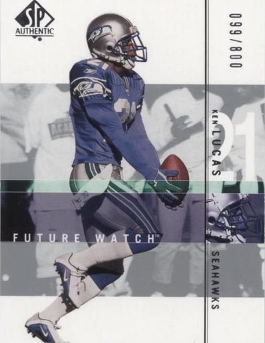 2001 SP Authentic Ken Lucas #174