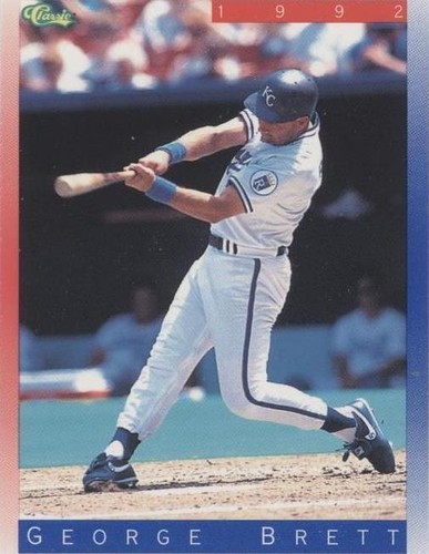 1992 Classic Update Blue/Red Travel Edition - George Brett #T79