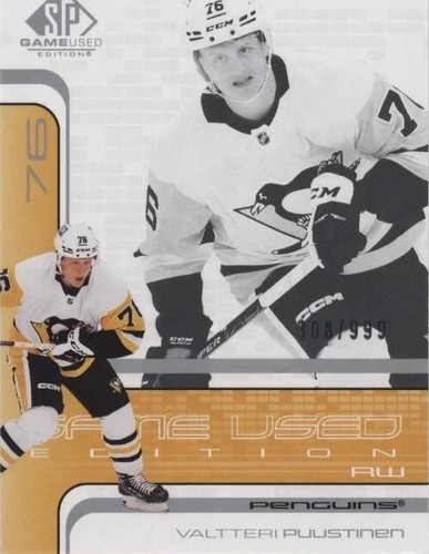 2022-23 Upper Deck SP Game Used - Valtteri Puustinen #R-9