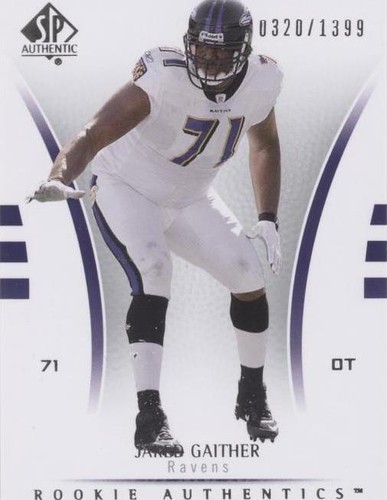 2007 SP Authentic Jared Gaither #118