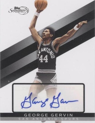 2008-09 Topps Signature - George Gervin #TSA-GG