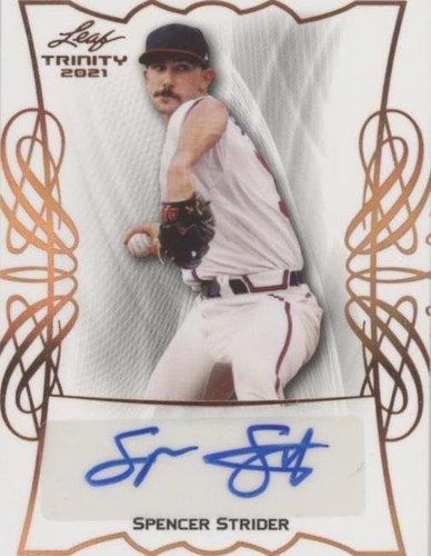 2021 Leaf Trinity - Spencer Strider #BA-SS1