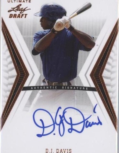 2012 Leaf Ultimate Draft - D.J. Davis #BA-DJD