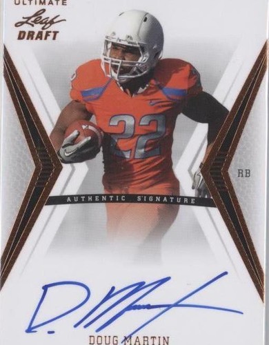 2012 Ultimate Leaf Draft Doug Martin #DM2