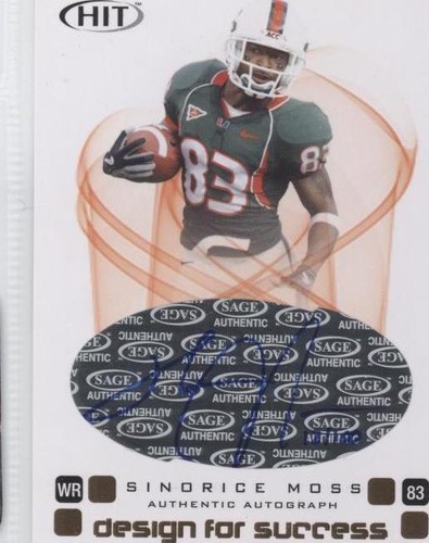 2006 SAGE Hit Sinorice Moss #D-38