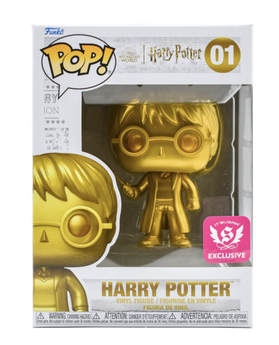 IT'SUGAR Exclusive Harry Potter Gold Funko POP! Vinyl Figure