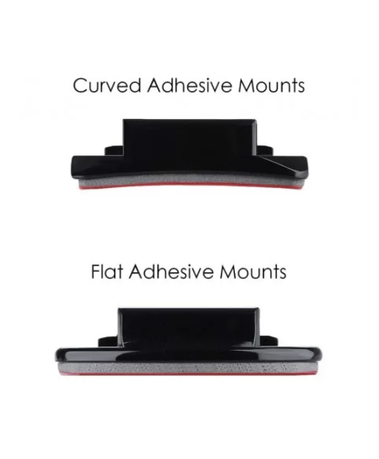 (8-Pack) Flat & Curved 3M Adhesive Mount Sticky Pads For GoPro HERO 12/11/10/9/8