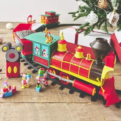 Disney Store Mickey & Friends Train Set - Sound & Move  Disney Christmas New