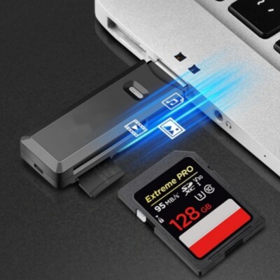 SD card reader USB2.0 high-speed memory suitable for direct reading TF/SDHC micr