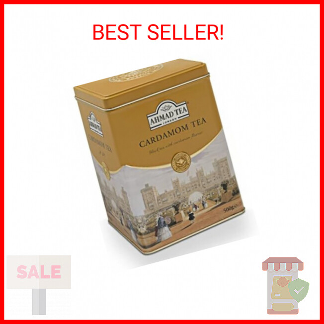Ahmad Tea Black Cardamom Loose Tea, 17.6 oz