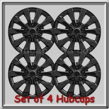 Fits 2016-2017 16" Black Nissan Sentra hubcaps Hub caps, Sentra Wheel