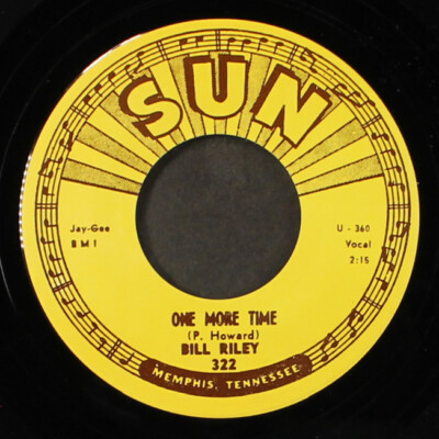 BILLY RILEY: got the water boiling / one more time SUN 7'' Single 45 RPM