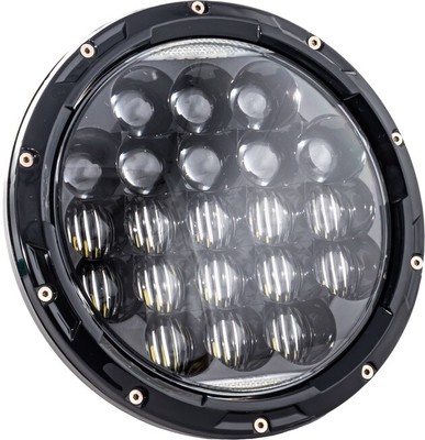 Letric Lighting Aggressive Multi-Mini LED Headlight For Harley-Davidson 7'' Black