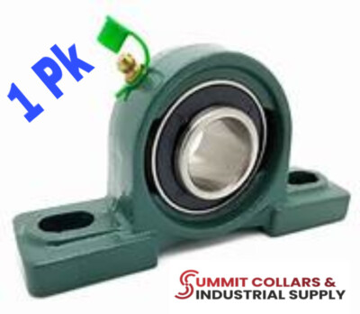 UCP208-24 Pillow Block Bearing 1-1/2 Bore Self Aligning 2 Bolt, (1PK)