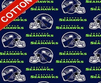 NFL Seattle Seahawks 100% cotton, Welding, Biker, pipefitter,4 panel hat