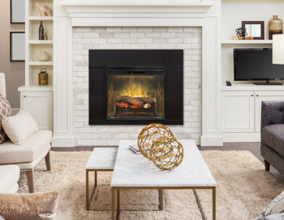 Dimplex Revillusion 24'' Built-In Firebox, Weathered Concrete, RBF24DLXWC