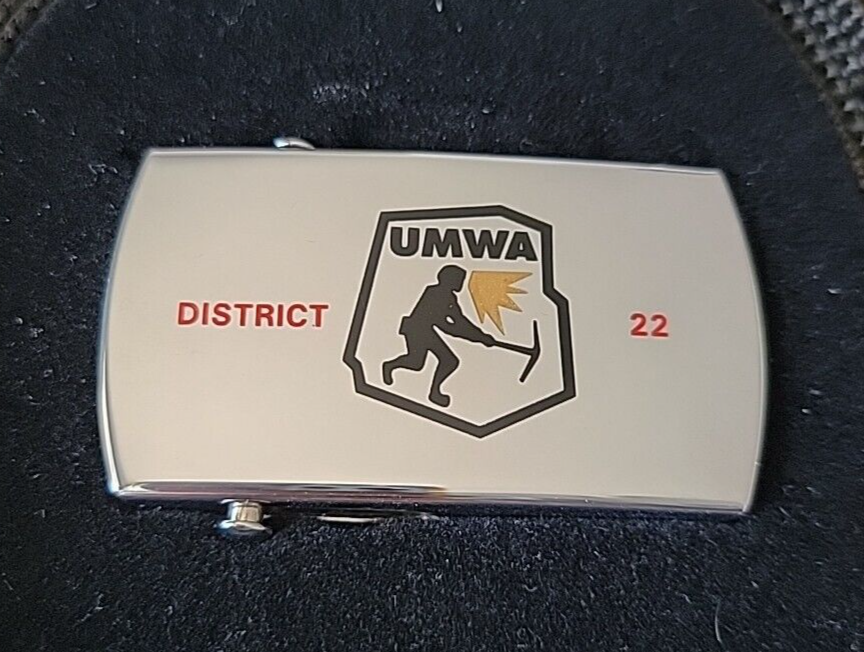 Zippo UMWA District 22 Belt + Buckle United Mine Workers of America