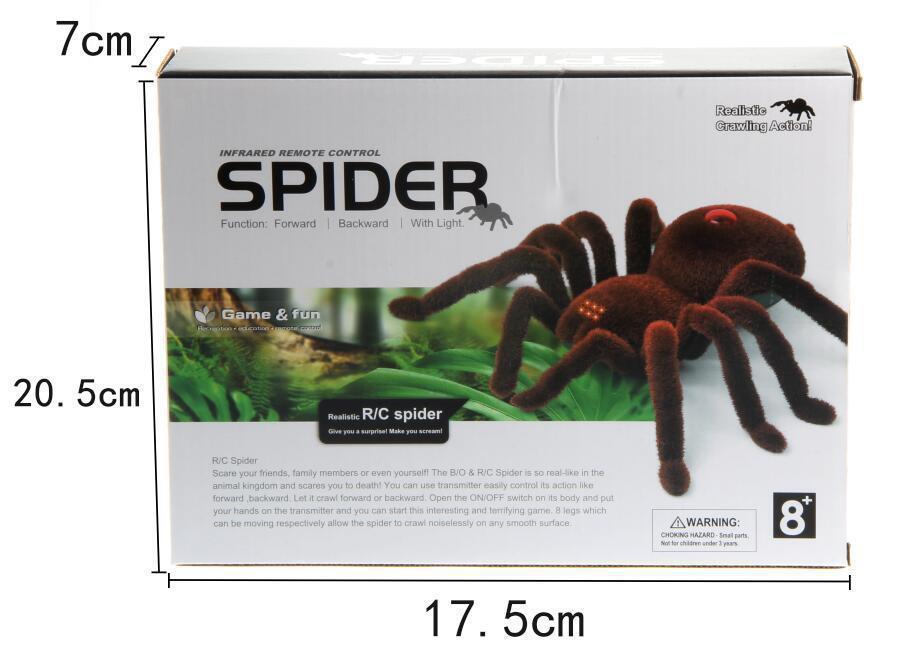 RC Fernbedienung Spielzeug Ferngesteuerte Spinne Ferngesteuertes Halloween Toys