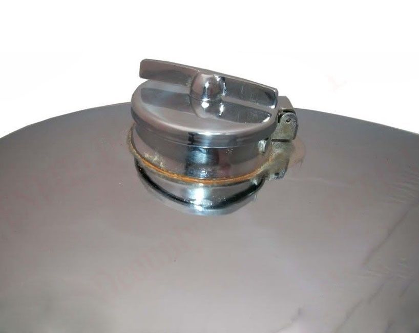 For Norton Es2 1950's Easy Two Aluminium Fuel Gas Tank With Cap 