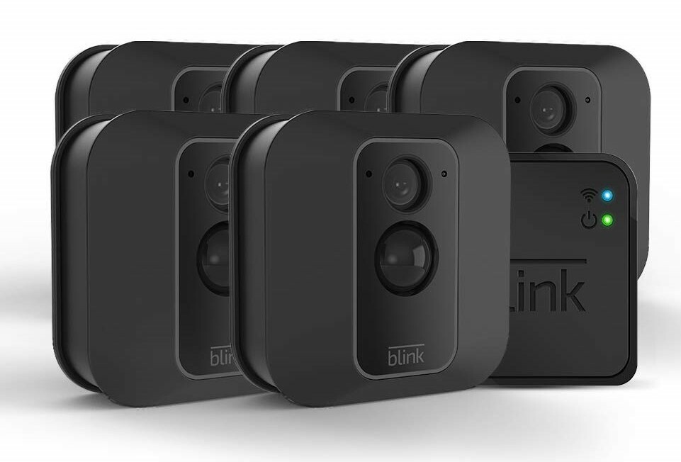 Blink XT2 5 Camera System Outdoor/Indoor WireFree Surveillance System