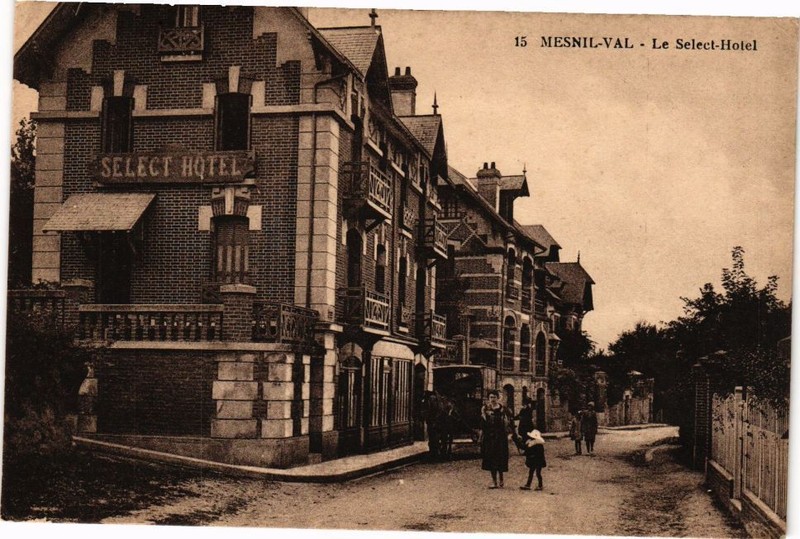 Cpa Mesnil-Val-Le Select Hotel (234984)