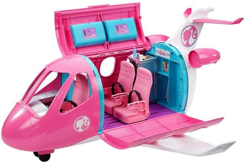 Barbie Dreamplane Transforming Playset W/ Over 15 Pieces (Dolls not