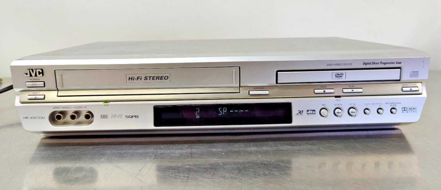 JVC HR-XVC33U DVD-VCR Combo | eBay